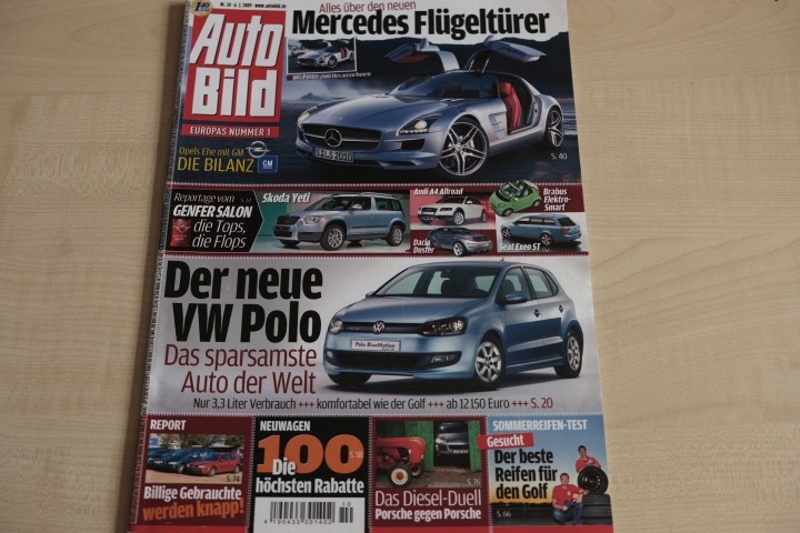 Deckblatt Auto Bild (10/2009)